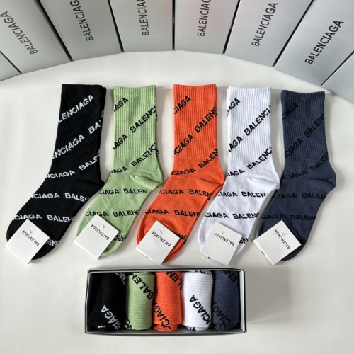 Cheap Balenciaga Socks #1249017 Replica Wholesale [$29.00 USD] [ITEM#1249017] on Replica Balenciaga Socks