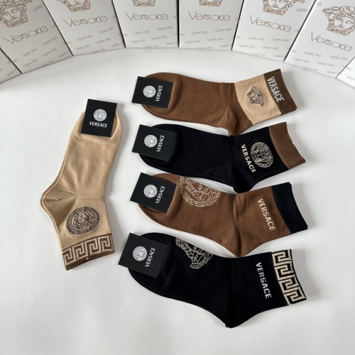 Cheap Versace Socks #1249019 Replica Wholesale [$25.00 USD] [ITEM#1249019] on Replica Versace Socks