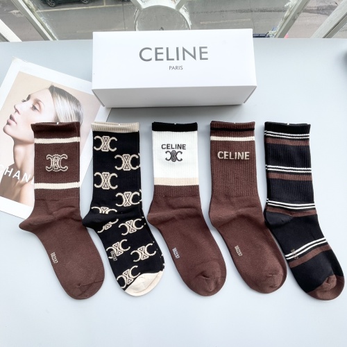 Cheap Celine Socks #1249023 Replica Wholesale [$29.00 USD] [ITEM#1249023] on Replica Celine Socks