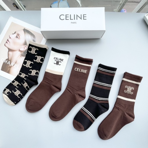 Cheap Celine Socks #1249023 Replica Wholesale [$29.00 USD] [ITEM#1249023] on Replica Celine Socks