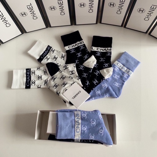 Cheap Chanel Socks #1249087 Replica Wholesale [$27.00 USD] [ITEM#1249087] on Replica Chanel Socks