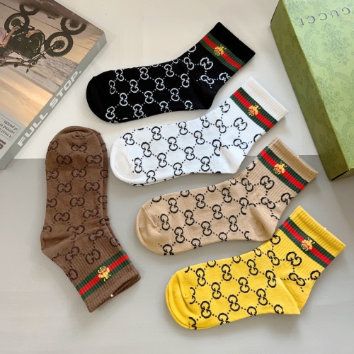 Cheap Gucci Socks #1249153 Replica Wholesale [$27.00 USD] [ITEM#1249153] on Replica Gucci Socks