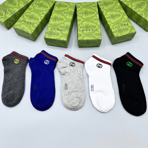 Cheap Gucci Socks For Men #1249191 Replica Wholesale [$29.00 USD] [ITEM#1249191] on Replica Gucci Socks