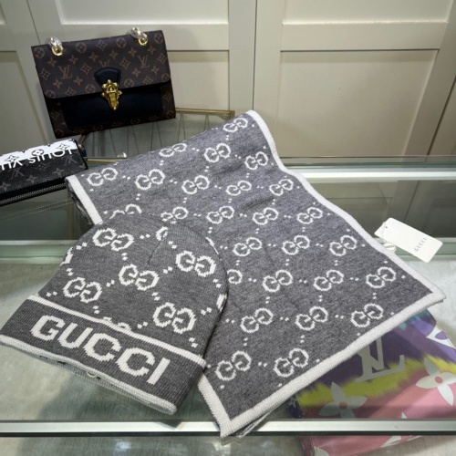 Cheap Gucci Caps #1249214 Replica Wholesale [$48.00 USD] [ITEM#1249214] on Replica Gucci Hat and Scarf and Glove Set