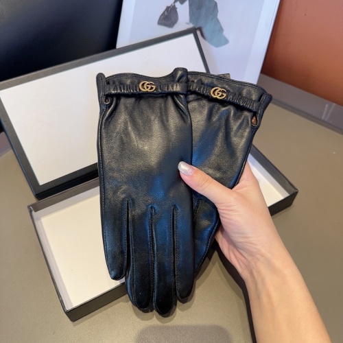 Cheap Gucci Gloves For Women #1249274 Replica Wholesale [$42.00 USD] [ITEM#1249274] on Replica Gucci Gloves