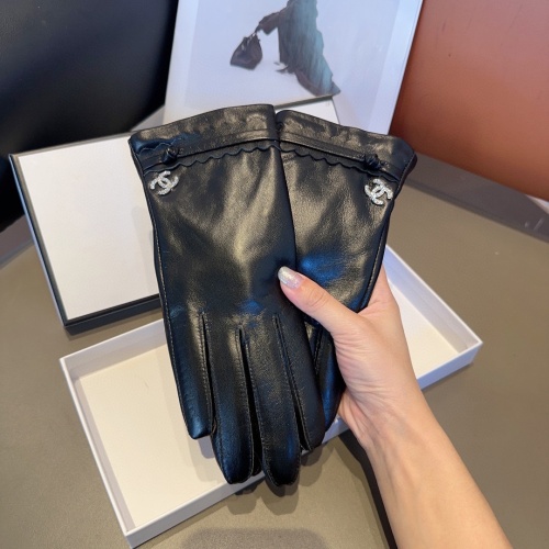 Cheap Chanel Gloves For Women #1249278 Replica Wholesale [$45.00 USD] [ITEM#1249278] on Replica Chanel Gloves