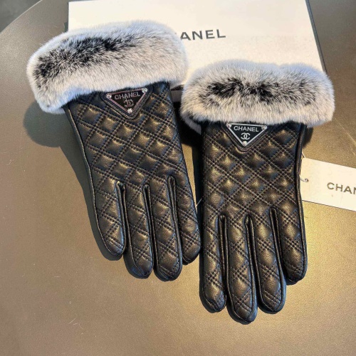 Cheap Chanel Gloves For Women #1249317 Replica Wholesale [$45.00 USD] [ITEM#1249317] on Replica Chanel Gloves