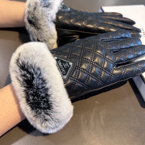 Cheap Chanel Gloves For Women #1249317 Replica Wholesale [$45.00 USD] [ITEM#1249317] on Replica Chanel Gloves