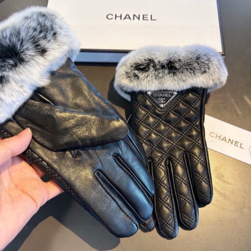 Cheap Chanel Gloves For Women #1249317 Replica Wholesale [$45.00 USD] [ITEM#1249317] on Replica Chanel Gloves