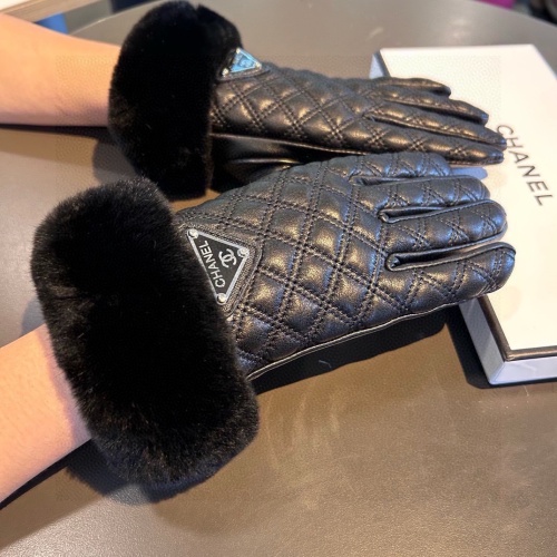 Cheap Chanel Gloves For Women #1249319 Replica Wholesale [$45.00 USD] [ITEM#1249319] on Replica Chanel Gloves