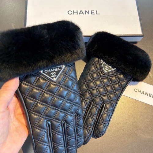 Cheap Chanel Gloves For Women #1249319 Replica Wholesale [$45.00 USD] [ITEM#1249319] on Replica Chanel Gloves