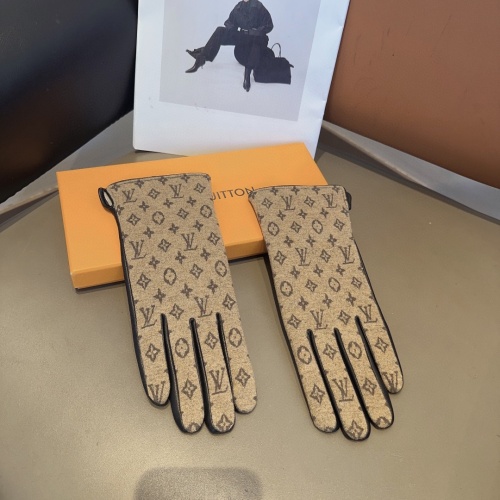 Cheap Louis Vuitton LV Gloves For Women #1249333 Replica Wholesale [$52.00 USD] [ITEM#1249333] on Replica Louis Vuitton LV Gloves