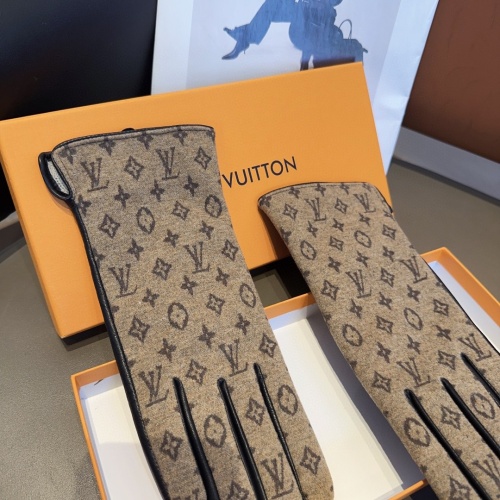 Cheap Louis Vuitton LV Gloves For Women #1249333 Replica Wholesale [$52.00 USD] [ITEM#1249333] on Replica Louis Vuitton LV Gloves