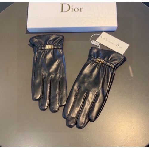 Cheap Christian Dior Gloves For Women #1249337 Replica Wholesale [$45.00 USD] [ITEM#1249337] on Replica Christian Dior Gloves