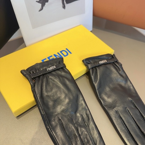 Cheap Fendi Gloves For Women #1249340 Replica Wholesale [$45.00 USD] [ITEM#1249340] on Replica Fendi Gloves