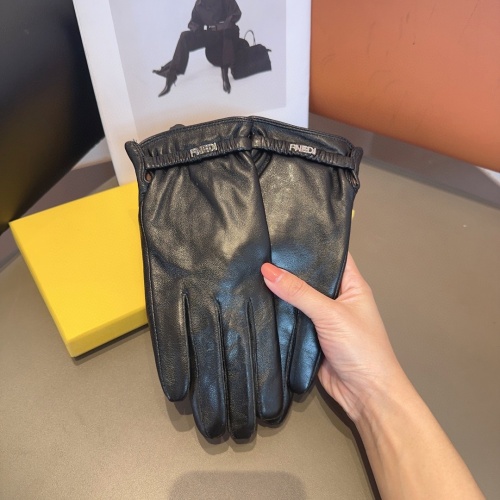 Cheap Fendi Gloves For Women #1249340 Replica Wholesale [$45.00 USD] [ITEM#1249340] on Replica Fendi Gloves