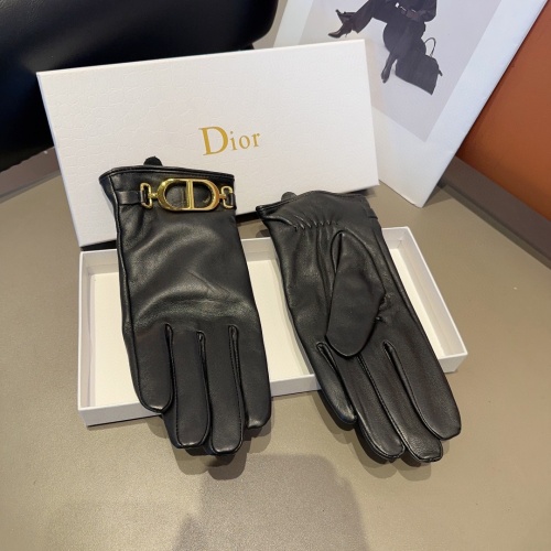 Cheap Christian Dior Gloves For Women #1249341 Replica Wholesale [$40.00 USD] [ITEM#1249341] on Replica Christian Dior Gloves