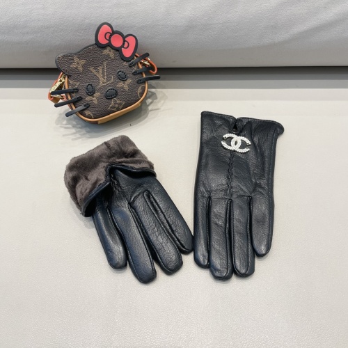 Cheap Chanel Gloves For Women #1249387 Replica Wholesale [$48.00 USD] [ITEM#1249387] on Replica Chanel Gloves