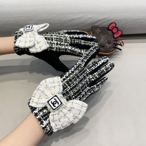 Cheap Chanel Gloves #1249399 Replica Wholesale [$42.00 USD] [ITEM#1249399] on Replica Chanel Gloves