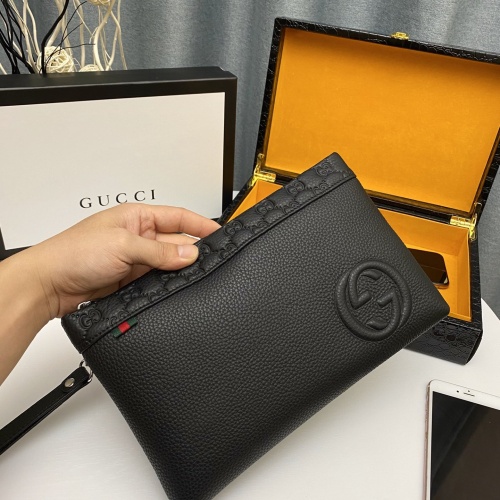 Cheap Gucci AAA Man Wallets #1249403 Replica Wholesale [$64.00 USD] [ITEM#1249403] on Replica Gucci AAA Man Wallets