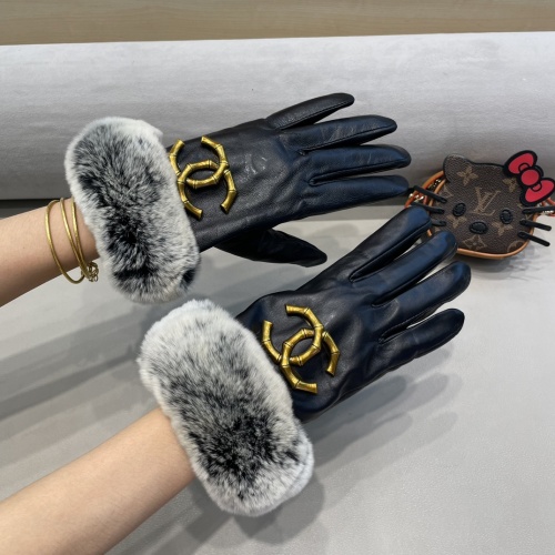 Cheap Chanel Gloves For Women #1249422 Replica Wholesale [$52.00 USD] [ITEM#1249422] on Replica Chanel Gloves