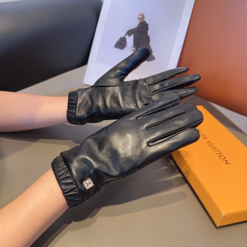 Cheap Louis Vuitton LV Gloves For Women #1249430 Replica Wholesale [$45.00 USD] [ITEM#1249430] on Replica Louis Vuitton LV Gloves