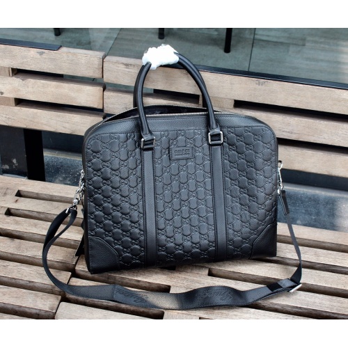 Cheap Gucci AAA Man Handbags #1249438 Replica Wholesale [$115.00 USD] [ITEM#1249438] on Replica Gucci AAA Man Handbags