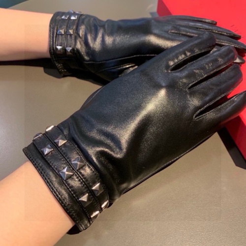 Cheap Valentino Gloves For Women #1249445 Replica Wholesale [$42.00 USD] [ITEM#1249445] on Replica Valentino Gloves