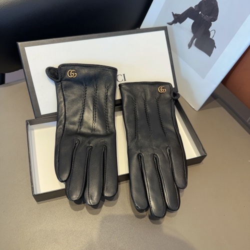 Cheap Gucci Gloves For Women #1249446 Replica Wholesale [$45.00 USD] [ITEM#1249446] on Replica Gucci Gloves