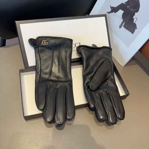 Cheap Gucci Gloves For Women #1249446 Replica Wholesale [$45.00 USD] [ITEM#1249446] on Replica Gucci Gloves