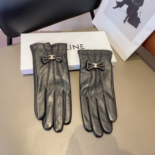 Cheap Celine Gloves For Women #1249447 Replica Wholesale [$45.00 USD] [ITEM#1249447] on Replica Celine Gloves