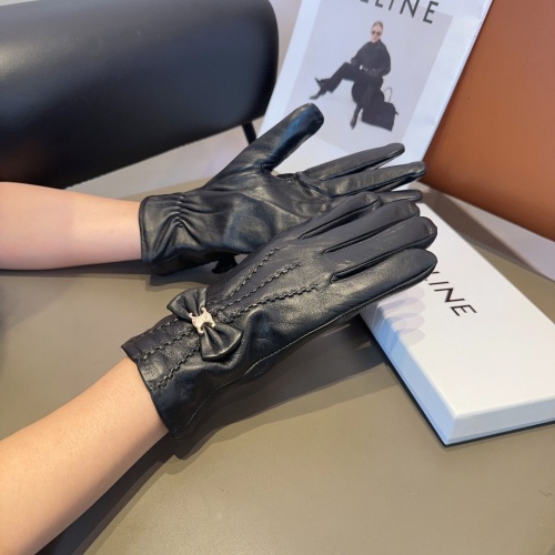 Cheap Celine Gloves For Women #1249447 Replica Wholesale [$45.00 USD] [ITEM#1249447] on Replica Celine Gloves