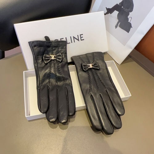 Cheap Celine Gloves For Women #1249447 Replica Wholesale [$45.00 USD] [ITEM#1249447] on Replica Celine Gloves