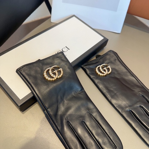 Cheap Gucci Gloves For Women #1249451 Replica Wholesale [$48.00 USD] [ITEM#1249451] on Replica Gucci Gloves