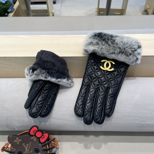 Cheap Chanel Gloves For Women #1249452 Replica Wholesale [$52.00 USD] [ITEM#1249452] on Replica Chanel Gloves