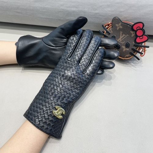 Cheap Chanel Gloves For Women #1249453 Replica Wholesale [$64.00 USD] [ITEM#1249453] on Replica Chanel Gloves