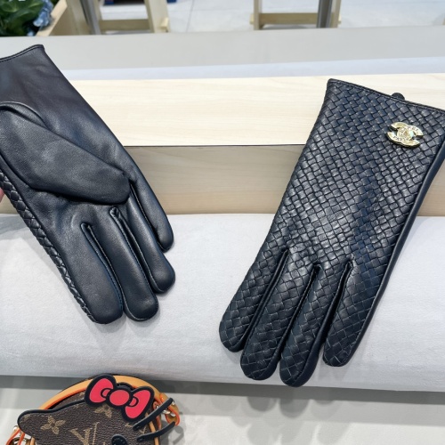 Cheap Chanel Gloves For Women #1249453 Replica Wholesale [$64.00 USD] [ITEM#1249453] on Replica Chanel Gloves