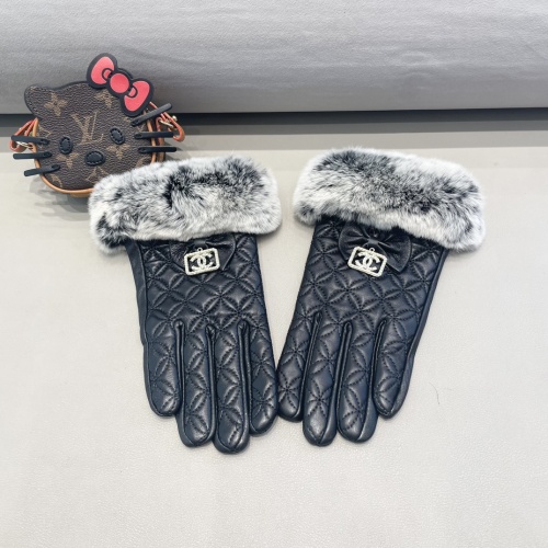 Cheap Chanel Gloves For Women #1249455 Replica Wholesale [$52.00 USD] [ITEM#1249455] on Replica Chanel Gloves