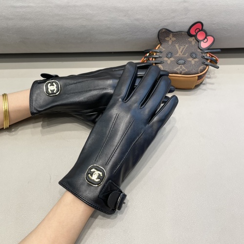 Cheap Chanel Gloves For Women #1249475 Replica Wholesale [$48.00 USD] [ITEM#1249475] on Replica Chanel Gloves