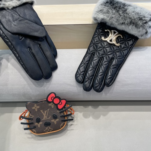 Cheap Celine Gloves For Women #1249478 Replica Wholesale [$56.00 USD] [ITEM#1249478] on Replica Celine Gloves