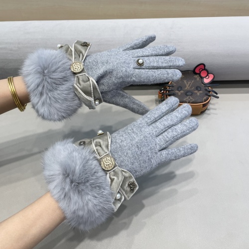 Cheap Chanel Gloves For Women #1249487 Replica Wholesale [$45.00 USD] [ITEM#1249487] on Replica Chanel Gloves