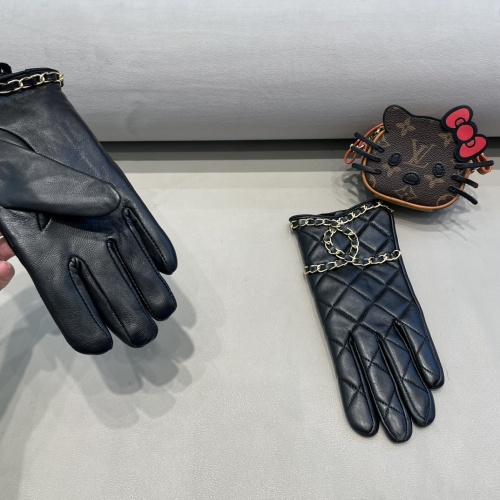 Cheap Chanel Gloves #1249500 Replica Wholesale [$52.00 USD] [ITEM#1249500] on Replica Chanel Gloves