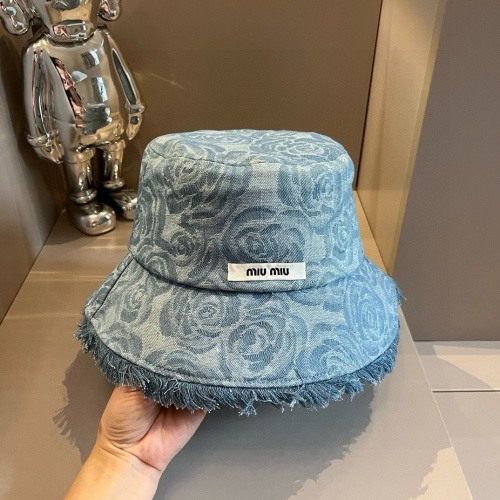 Cheap MIU MIU Caps #1249552 Replica Wholesale [$36.00 USD] [ITEM#1249552] on Replica MIU MIU Caps