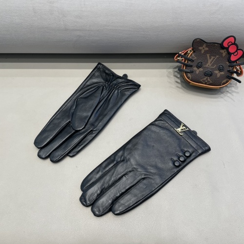 Cheap Louis Vuitton LV Gloves For Men #1249561 Replica Wholesale [$48.00 USD] [ITEM#1249561] on Replica Louis Vuitton LV Gloves