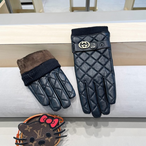 Cheap Gucci Gloves For Men #1249566 Replica Wholesale [$48.00 USD] [ITEM#1249566] on Replica Gucci Gloves