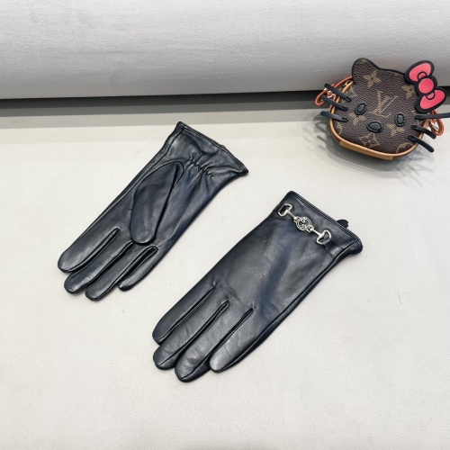 Cheap Gucci Gloves For Women #1249596 Replica Wholesale [$45.00 USD] [ITEM#1249596] on Replica Gucci Gloves