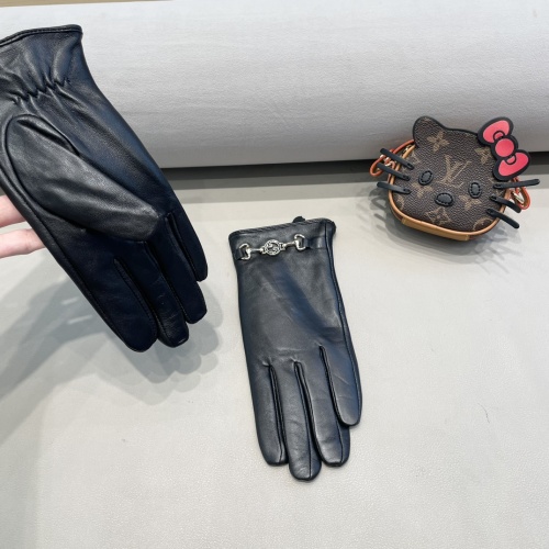 Cheap Gucci Gloves For Women #1249596 Replica Wholesale [$45.00 USD] [ITEM#1249596] on Replica Gucci Gloves