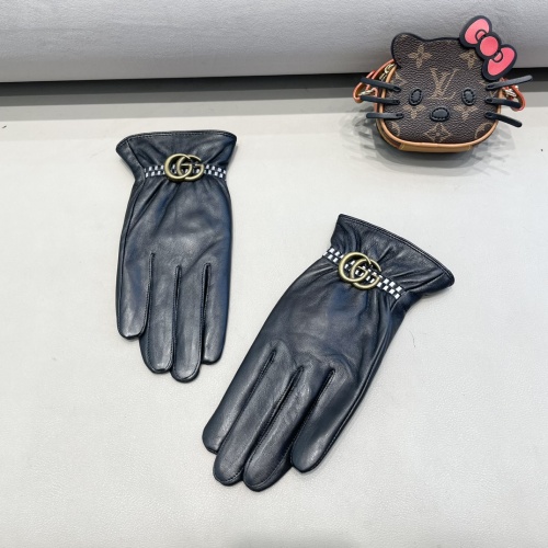 Cheap Gucci Gloves For Women #1249604 Replica Wholesale [$48.00 USD] [ITEM#1249604] on Replica Gucci Gloves