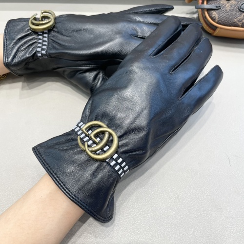 Cheap Gucci Gloves For Women #1249604 Replica Wholesale [$48.00 USD] [ITEM#1249604] on Replica Gucci Gloves