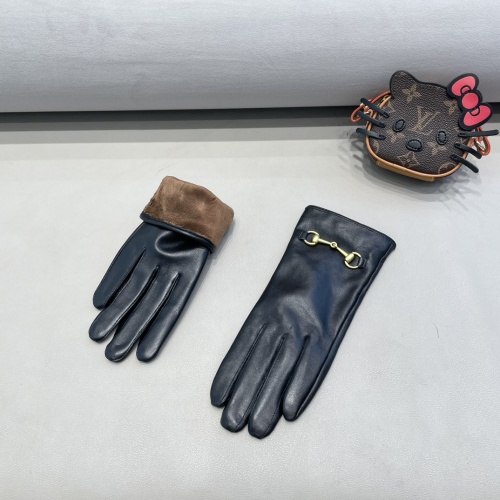 Cheap Gucci Gloves For Women #1249606 Replica Wholesale [$45.00 USD] [ITEM#1249606] on Replica Gucci Gloves